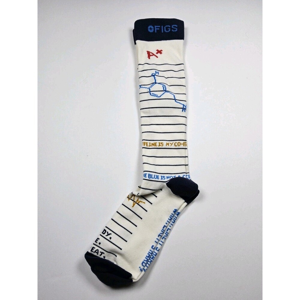 FIGS Compression Student Teacher Nurse Medical Socks Size XL